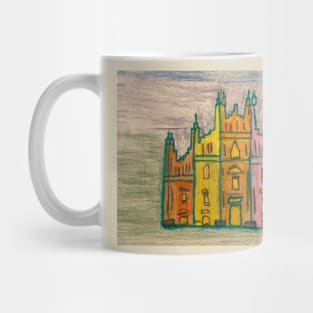 Milan Cathedral In Italy Multi Coloured Facets Mug